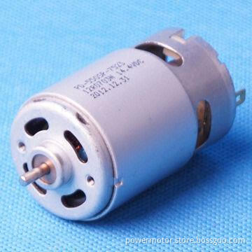 High-torque DC Motor for Electric Tools, with 117.08W Output Power